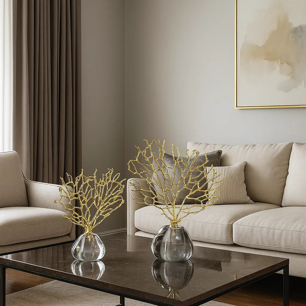 Escultura_Coral_Lux_em_Cristal_Dourado