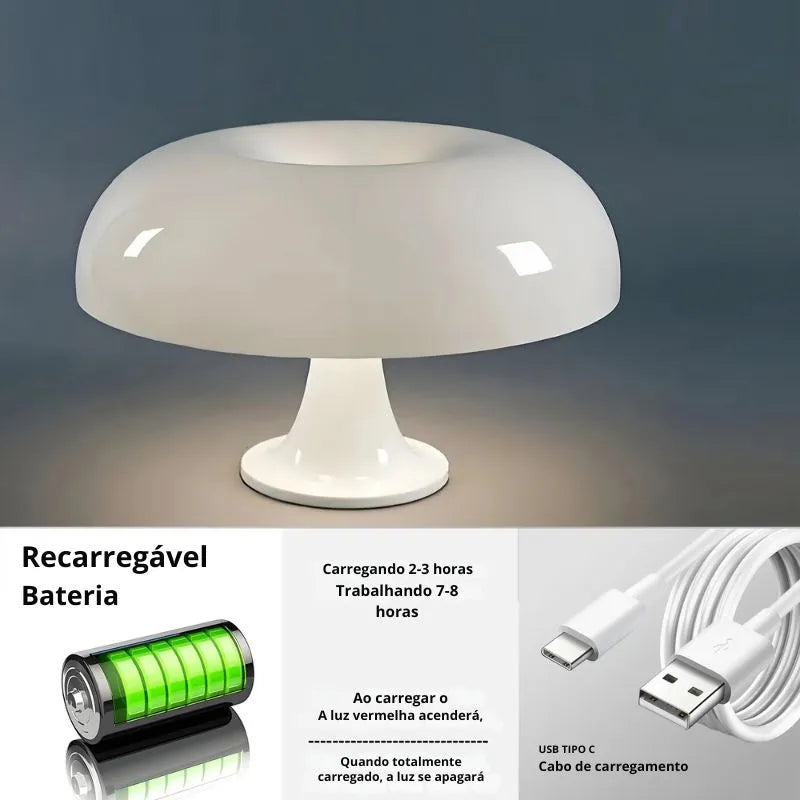 Luminaria_Cogumelo_Retro_Belo_Morar