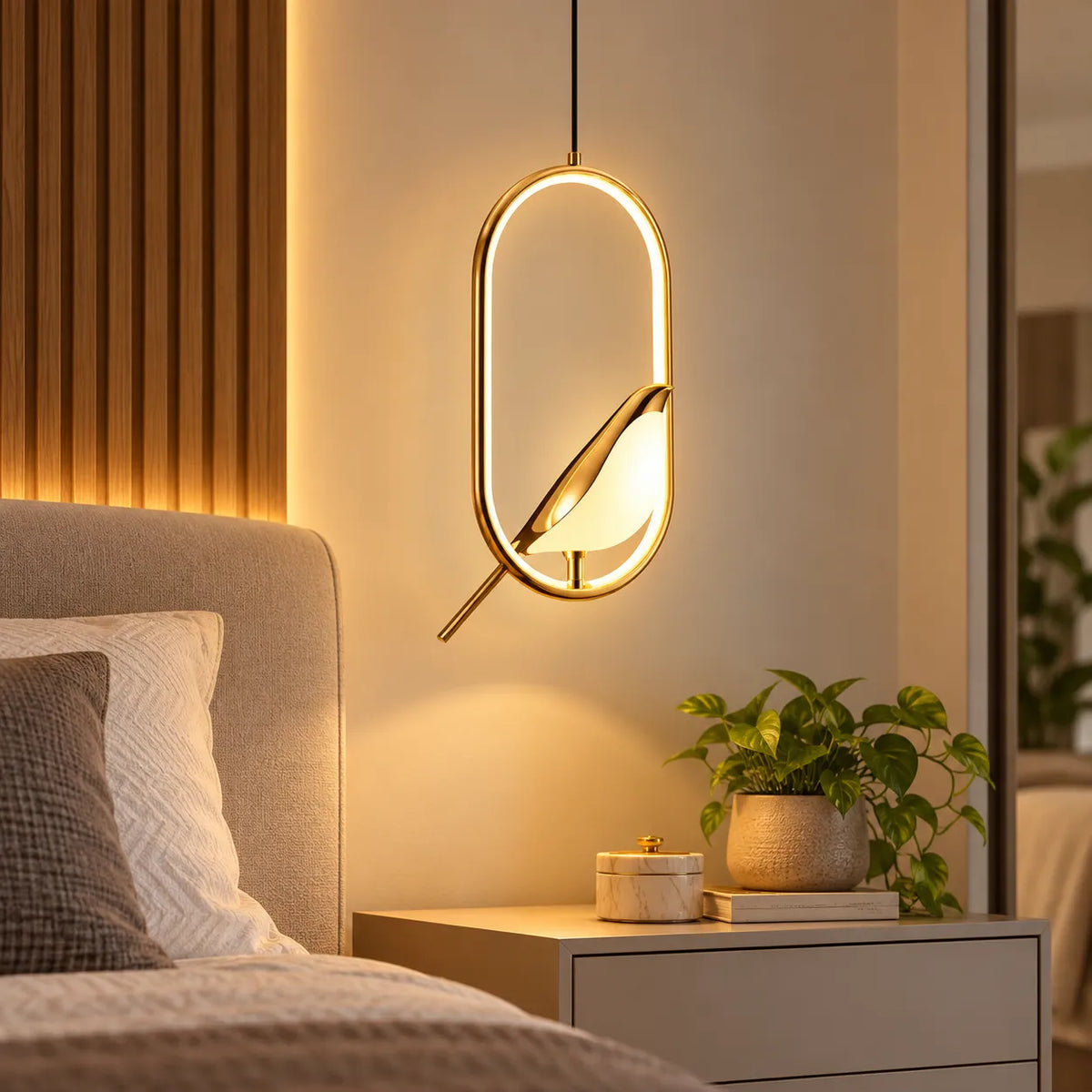 Pendente_LED_Passaro_Lumina_Design_Moderno