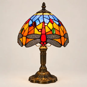 Luminaria_de_Mesa_Abajur_Tiffany_Libelula_Vitral_Classico