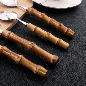Conjunto 24 Peças Bambu Chic
