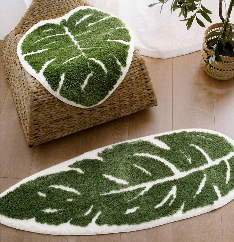 Tapete_Folha_Botanica_Macio_e_Antiderrapante