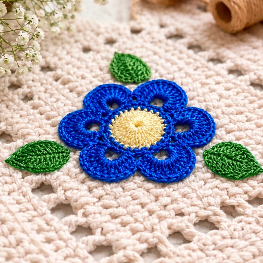 Tapete_Passadeira_Floratta_em_Croche_Bordado_Belo_Morar
