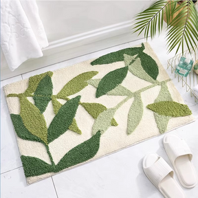 Tapete_de_Banheiro_Green_Leaf_Antiderrapante