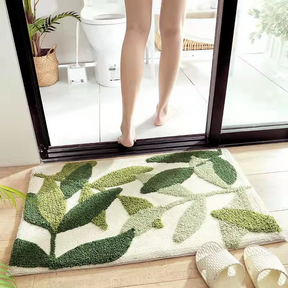 Tapete_de_Banheiro_Green_Leaf_Antiderrapante