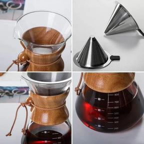 Velora_Brew_Cafeteira_Manual_em_Vidro_com_Capa_de_Madeira 